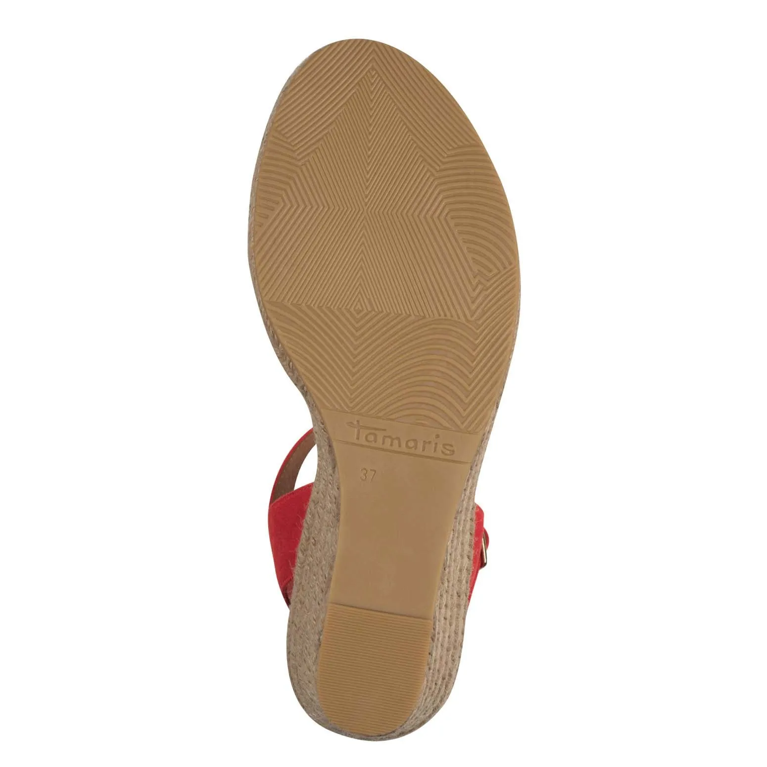 Tamaris Wedge Sandal Red