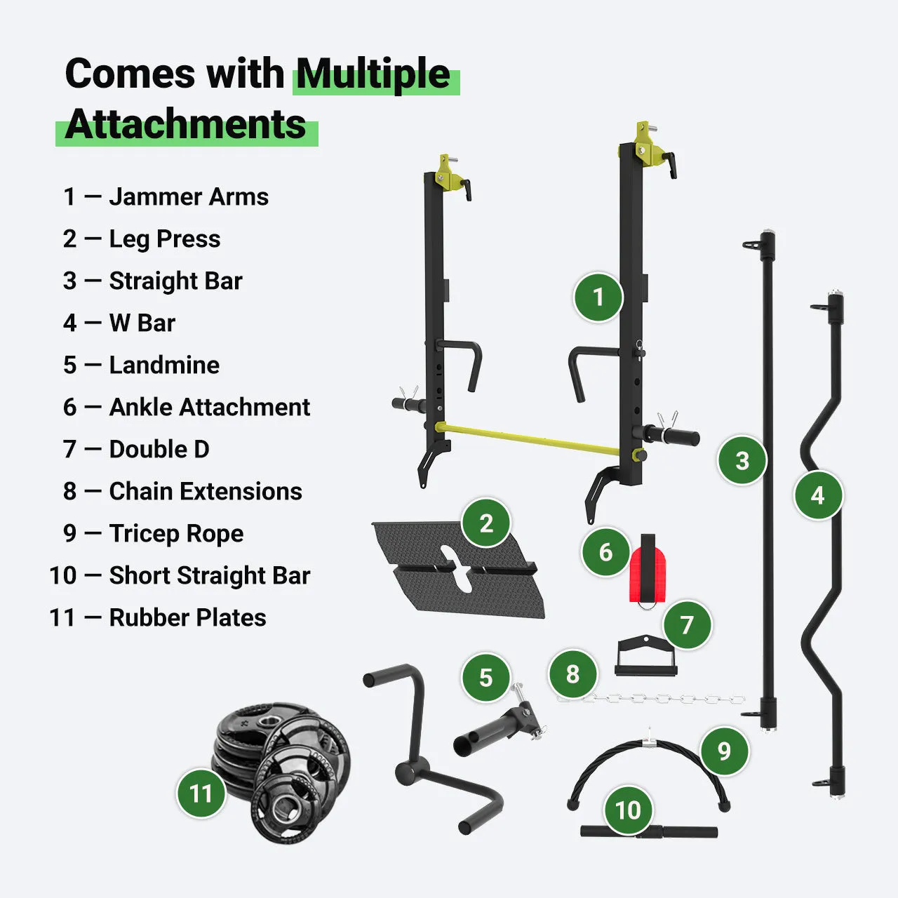 TC EXT-3 All-In-One Home Gym