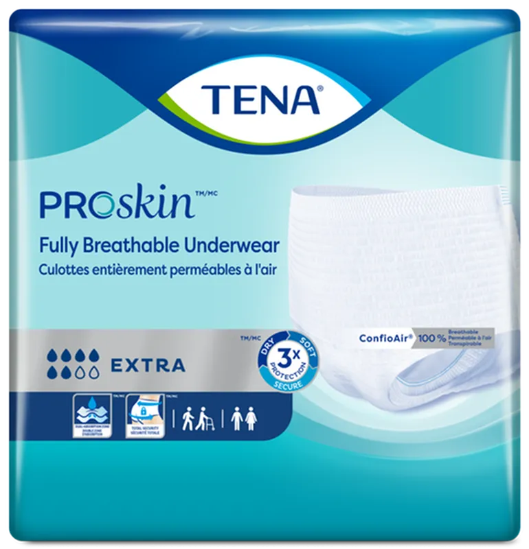 TENA® Extra Protective Incontinence Underwear, Extra Absorbency, 2X-Large