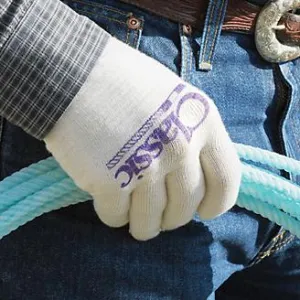 TKGLVLOGO Gloves - Rope - Classic Cotton 12 Pkg
