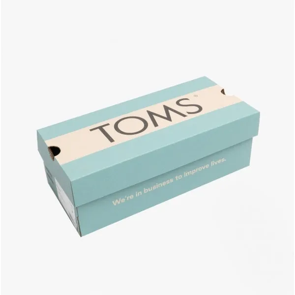 TOMS ALPARGATA Mens Cotton Espadrille Black