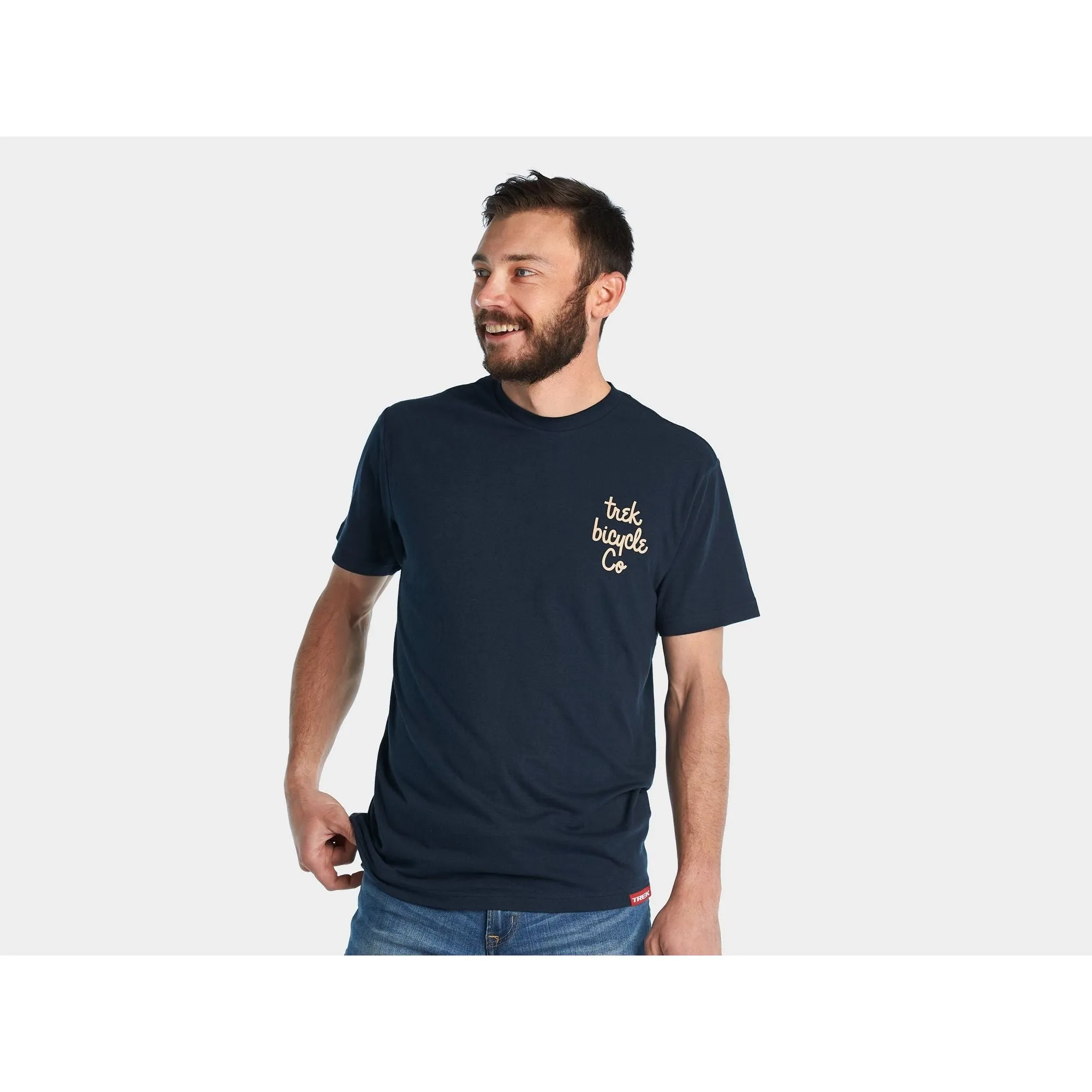 TREK CHECK SCRIPT UNISEX T-SHIRT