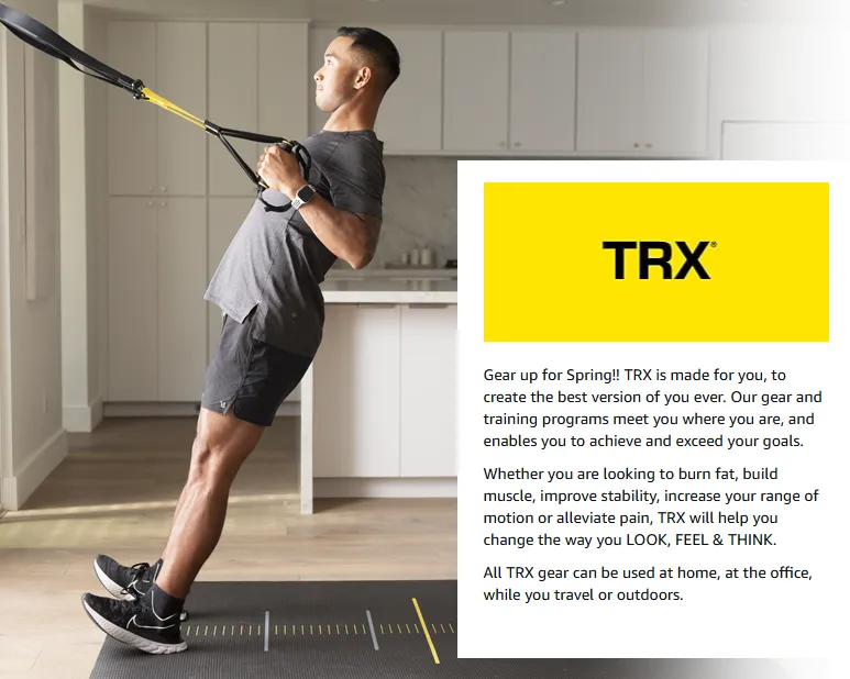 TRX SWEAT SUSPENSION TRAINER
