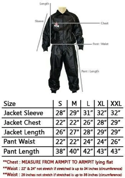 TWINS SPECIAL Vinyl Sauna Suit