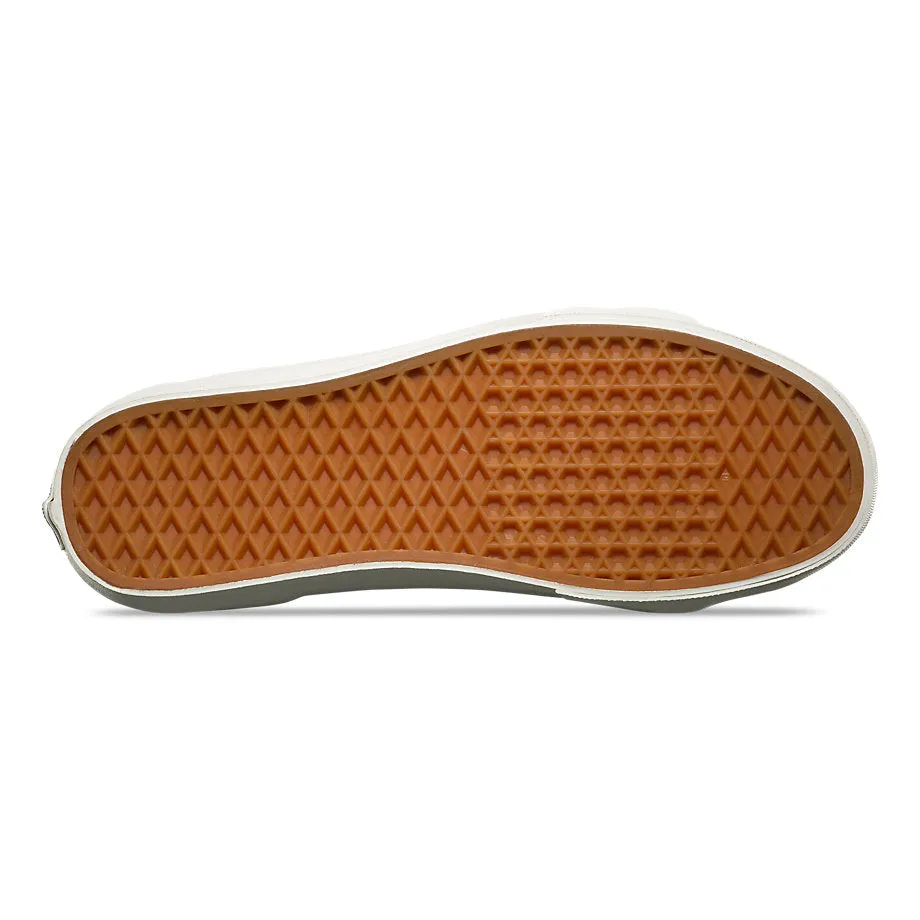 VANS SK8-HI REISSUE RETRO SPORT GLAZED GINGER BROWN TRAINERS (UK 7)