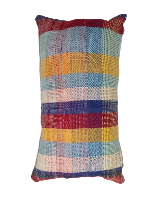 Vintage Lahandira Pillow - Colorfully Striped