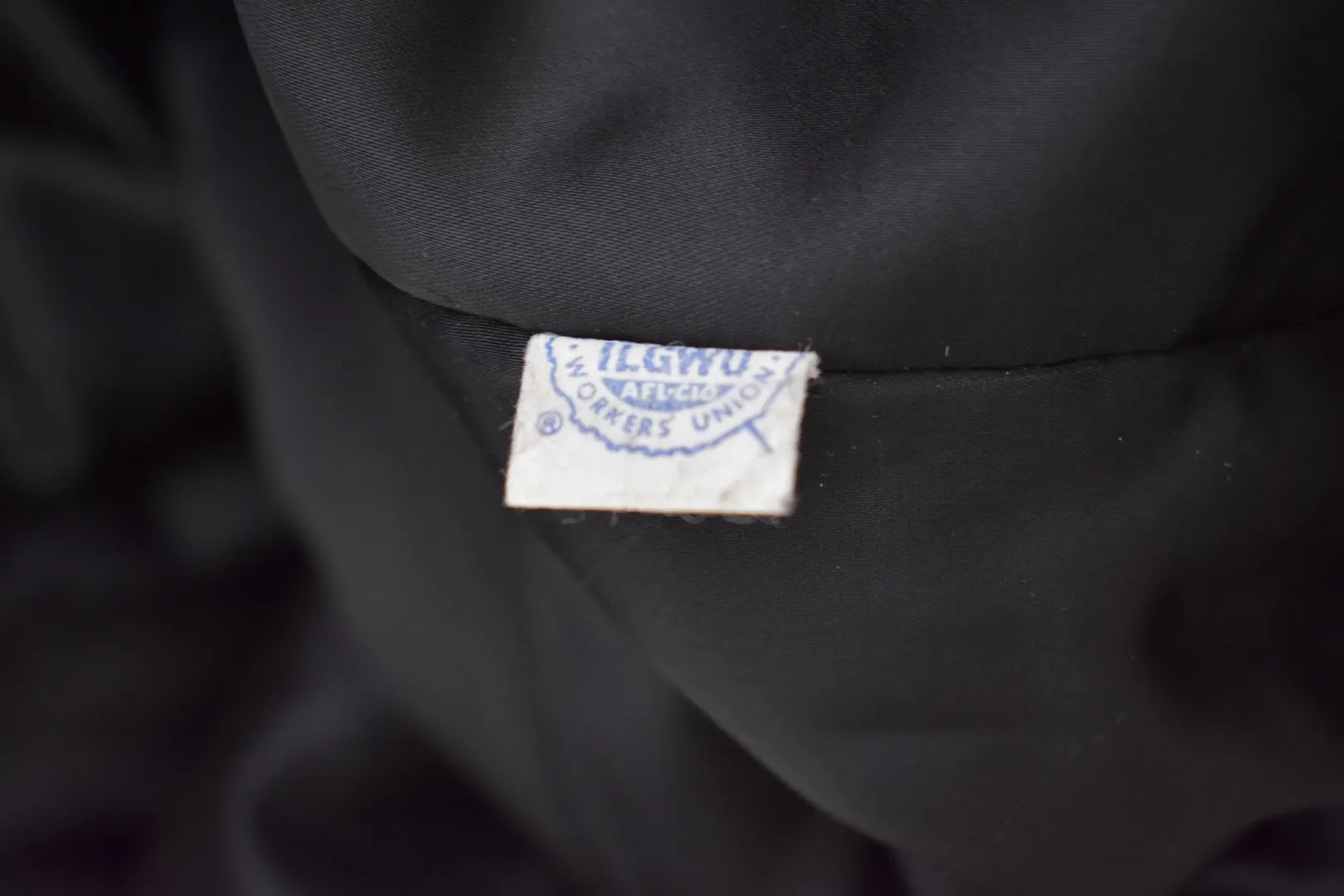 Vintage Milano Off White Tweed Black and White Coat