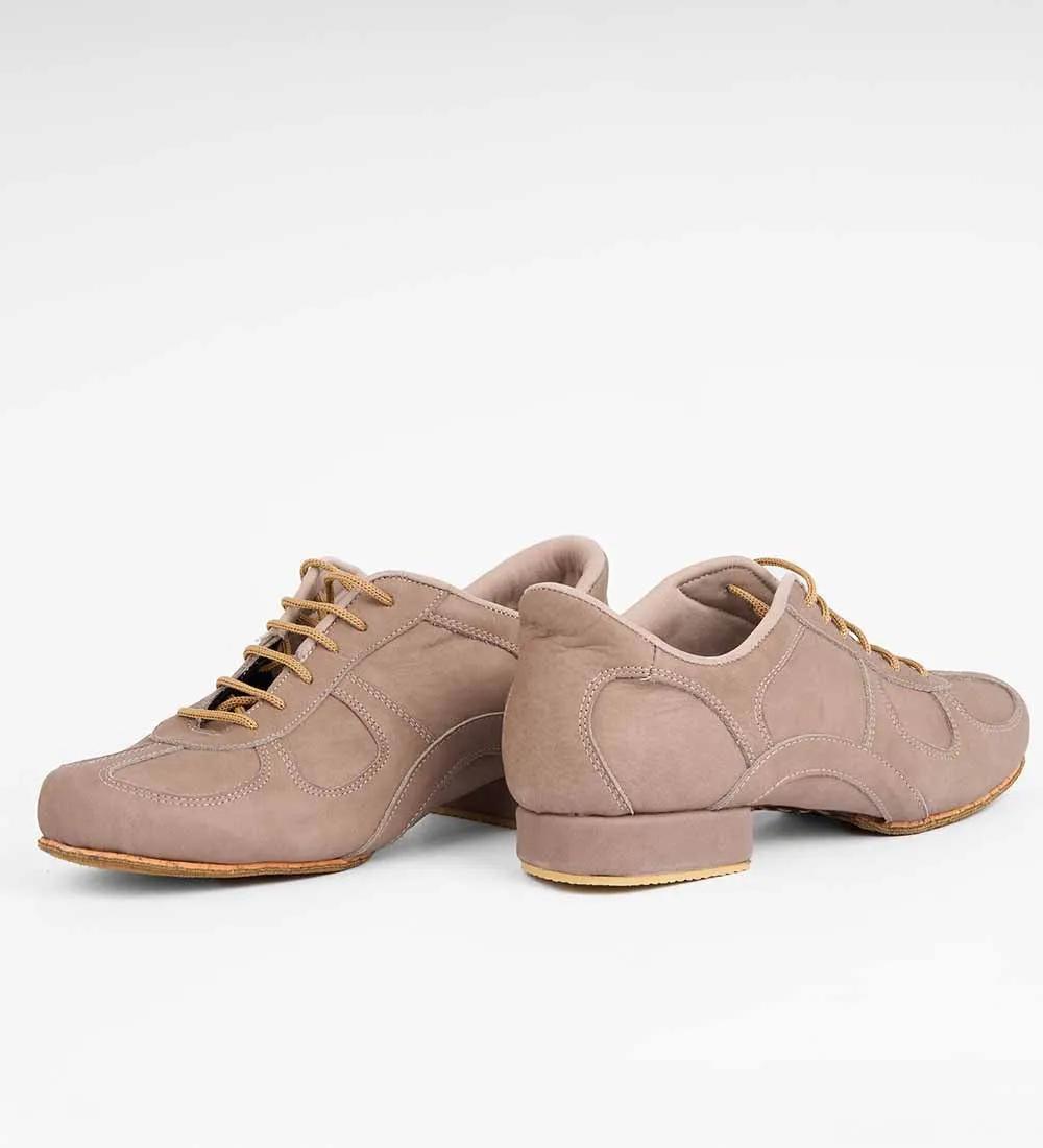 Warm Taupe Elegance - Premium Tango Trainers - Adonis 6521