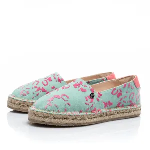 WATERCOLOR | MINT LEOPARD