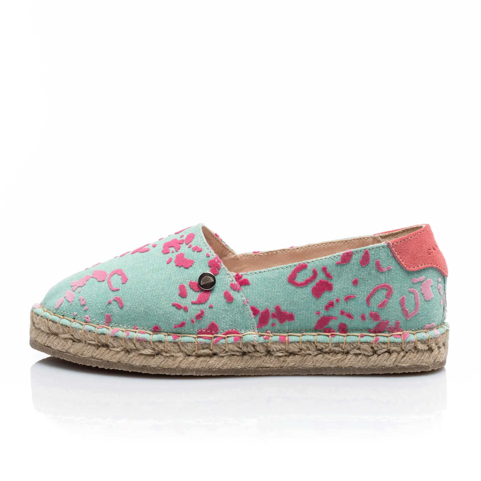 WATERCOLOR | MINT LEOPARD