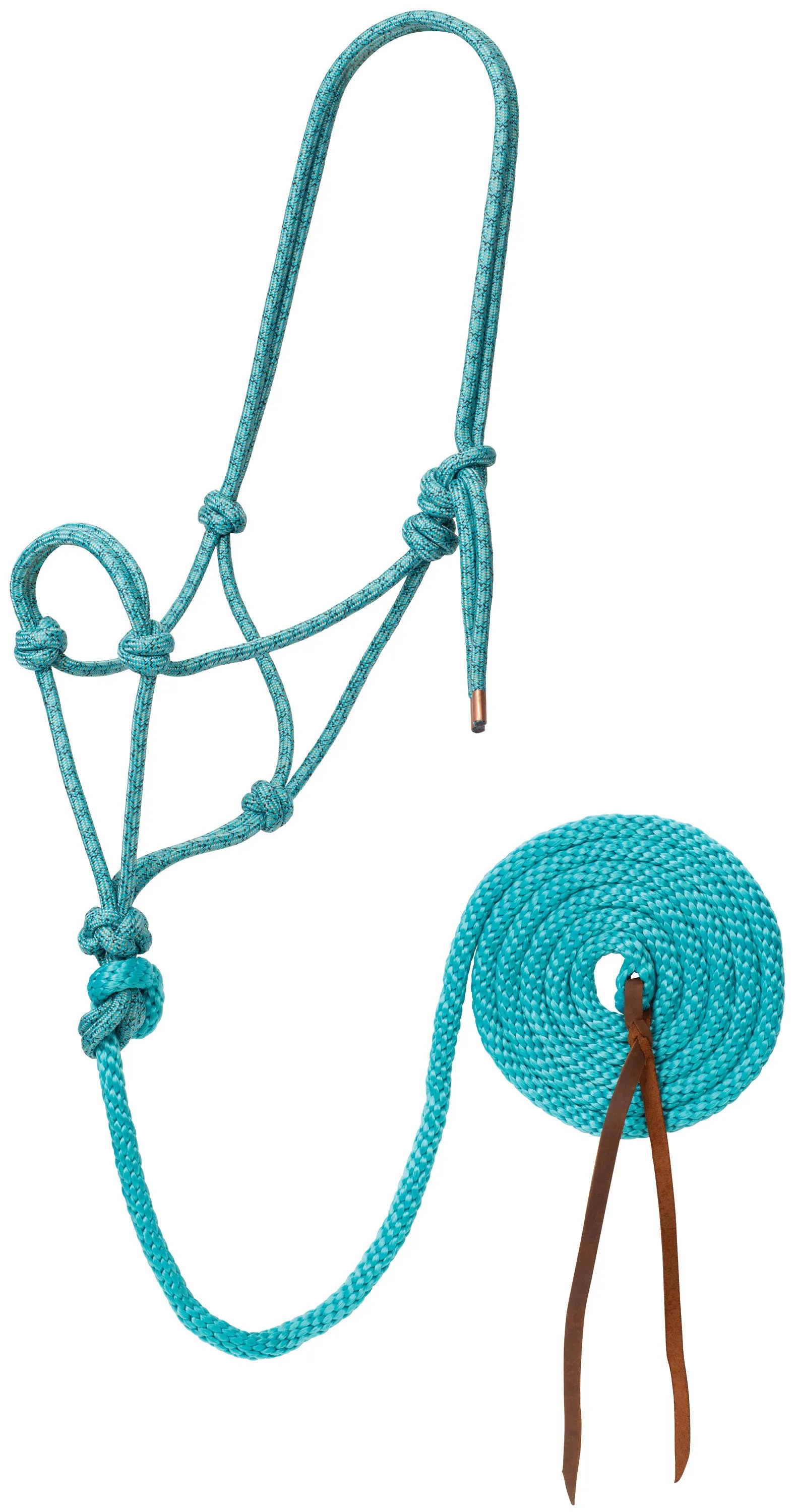 Weaver Diamond Braid Rope Halter and Lead (Multiple Color Options)