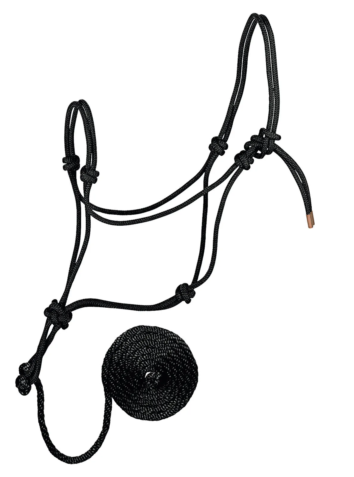 Weaver Diamond Braid Rope Halter and Lead (Multiple Color Options)