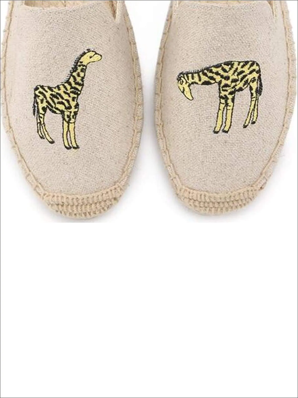 Women's Embroidered Espadrille Loafers (Multi Color Options) By Liv and Mia