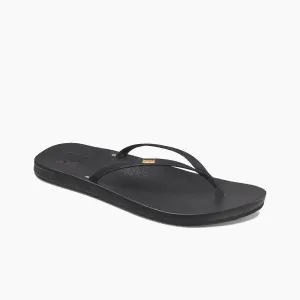 Women’s Reef Cushion Slim – Chic, Lightweight Comfort with Gold Detail