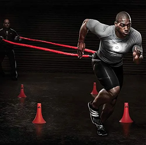 YNXing Dynamic Resistance Trainer Acceleration Speed Elastic Cord for Resistance Training to Improve Strength, Power, and Agility (6.6ft)