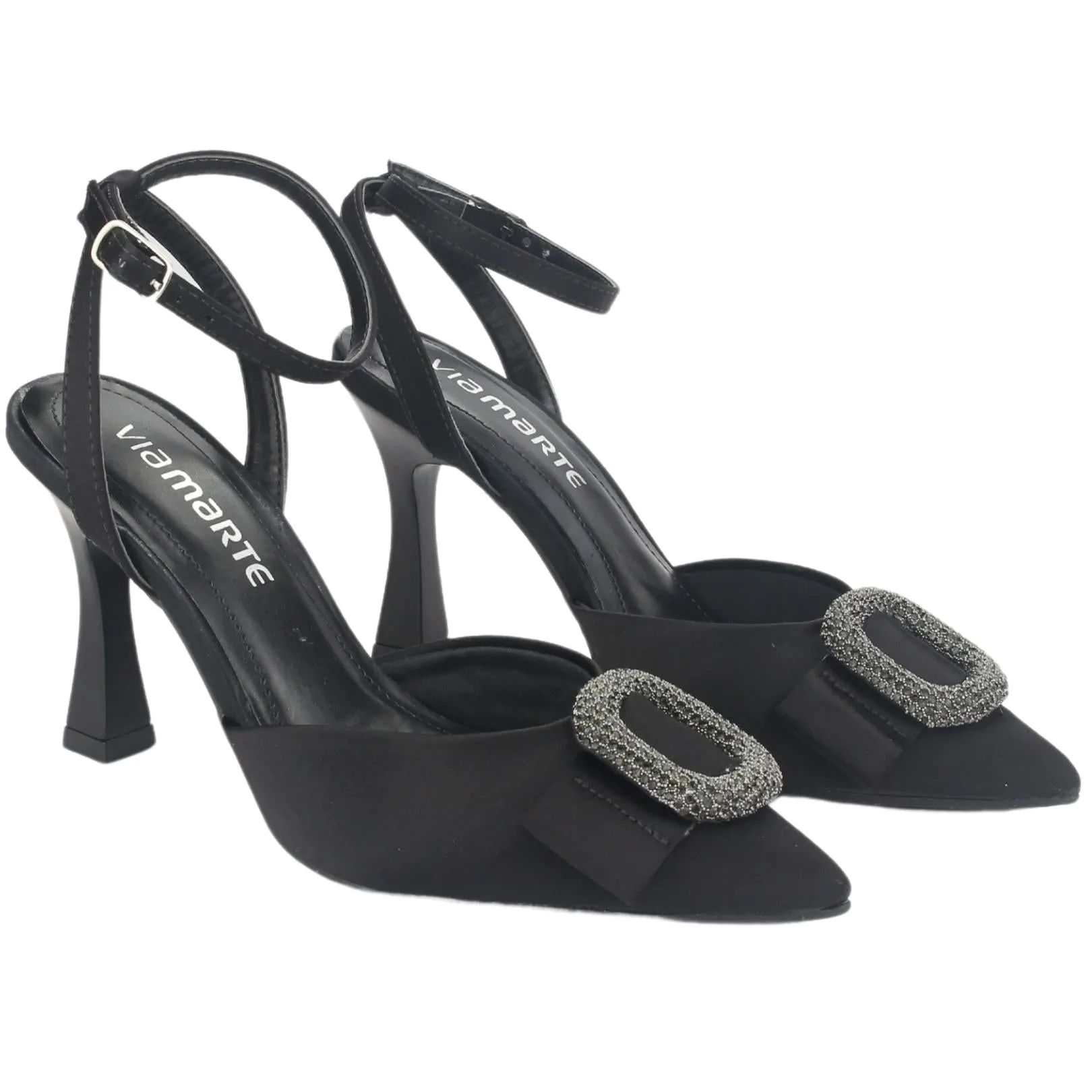 Zapato Via Marte Mujer 23-13704 C Preto Casual