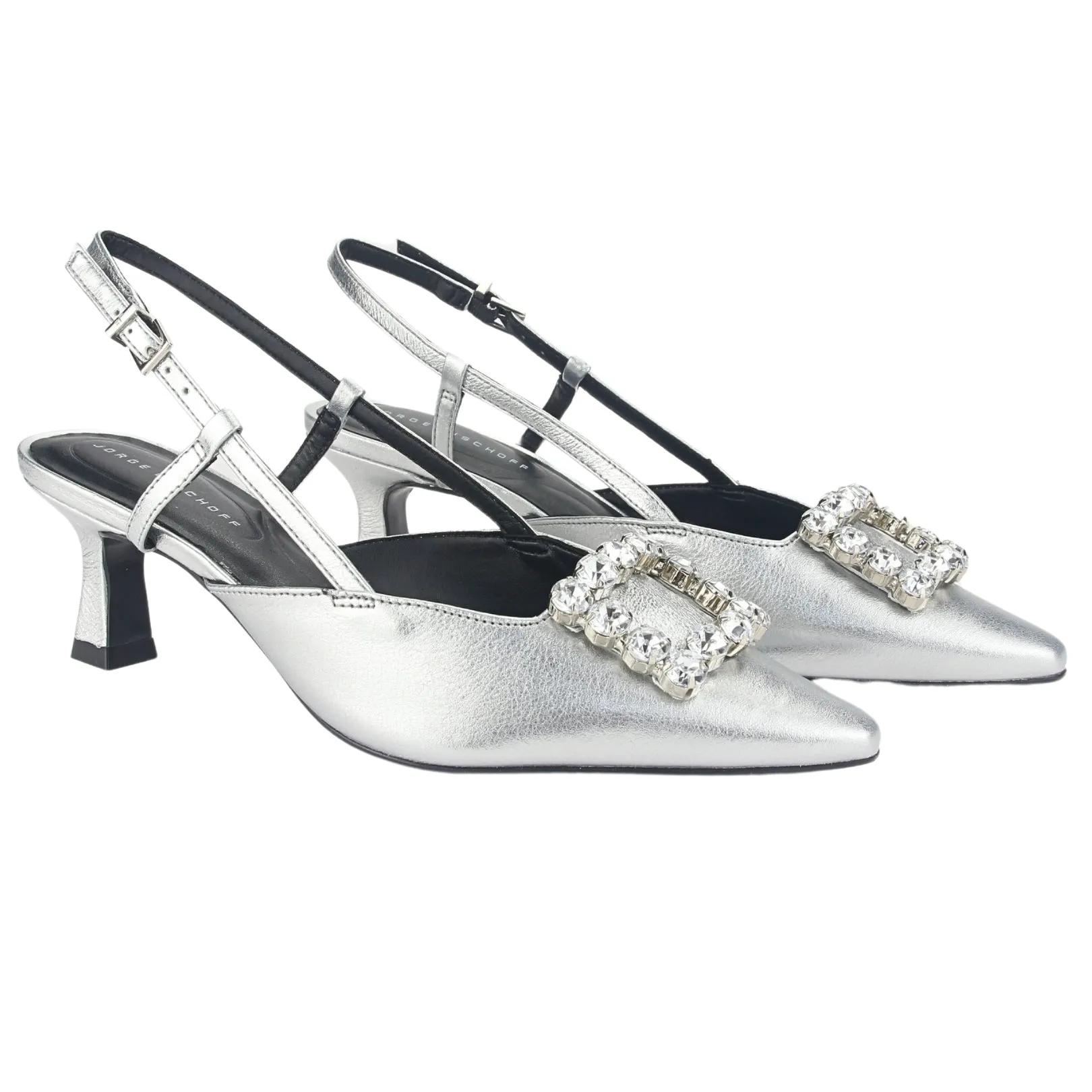 Zapatos Jorgebischoff Mujer P17994002 Plateado Casual